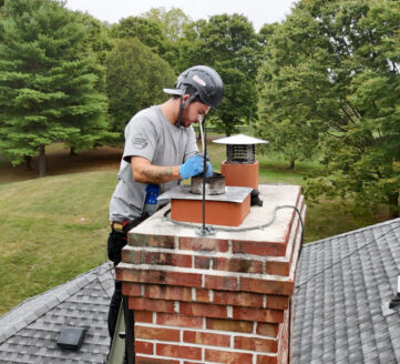 If your flue tiles are cracked but structurally sound, our HeatShield chimney liner repair system offers a cost-effective alternative to full replacement. This modern technique resurfaces the flue interior, sealing gaps, cracks, and missing mortar joints.